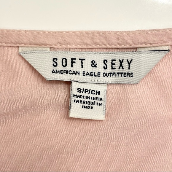 American Eagle Outfitters Soft and Sexy Eyelet Tank Top - Picture 11 of 16